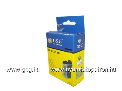Brother LC-31 (LC-800) Fekete Tintapatron Komp. G&G