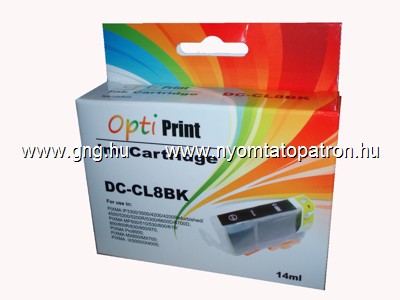 Canon CLI-8 Fekete Tintapatron Komp. Opti Print Chipes