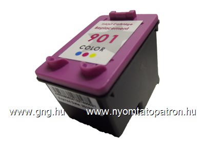 HP 901 XL (CC656AE No.901 C) Színes Tintapatron komp. G&G Opti