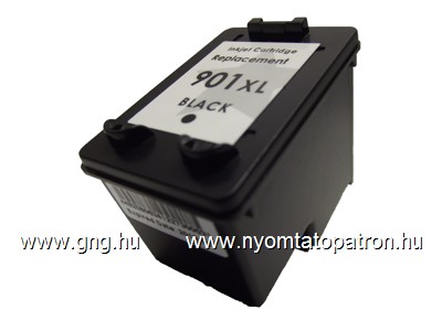 HP 901 XL (CC654AE No.901 Bk) Fekete Tintapatron komp. G&G Opti