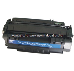 HP7553X HP5949X (HP 53X / HP 49X uni.) Fekete Toner Komp. Új!