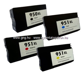 HP 950  H951  5db Tintapat. csomag komp. Új. RED