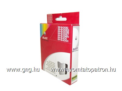 Brother LC-61 BK / LC1100 / LC980 Fekete Tintapatron Komp. RED