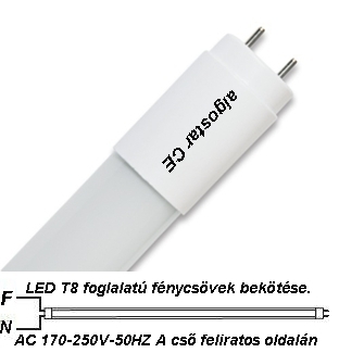 Led Fénycső T8 foglalat 25W. 28 x 1500 mm. Meleg fény, szög: 300° Bővebben itt... Led Fénycső T8 foglalat 25W. 28 x 1500 mm. Meleg fény, szög: 300° Bővebben itt...