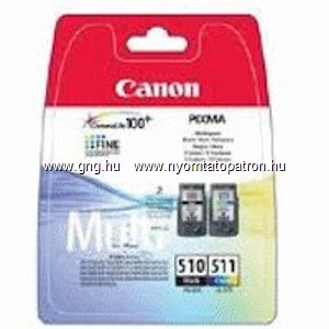 Canon PG-510 / CL-511 EREDETI tintapatron csomag (Multipack)